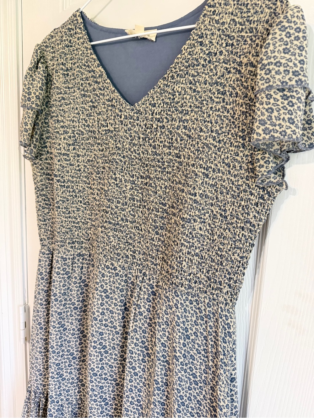 orange creek Blue Floral Maxi Dress - Picture 3 of 8